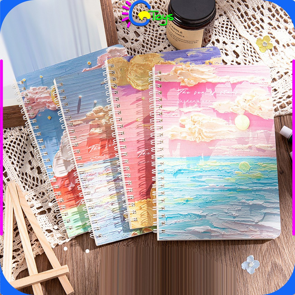 

CR-A32 Buku Tulis Catatan Notebook Ring A5 / Notebook Journal / Buku Tulis A5 Spiral Notebook Aesthetic / Spiral Buku Agenda