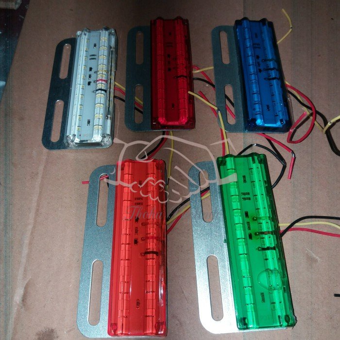 LAMPU LED BAK TRUK BOX SAMPING BUS/ BIS TAHAN BENTURAN 24VOLT