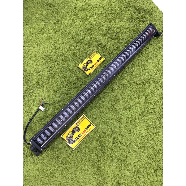lampu offroad bisa jarak jauh dan jarak pendek 106 cm premium jimny taft led bar sorot jeep hardtop 