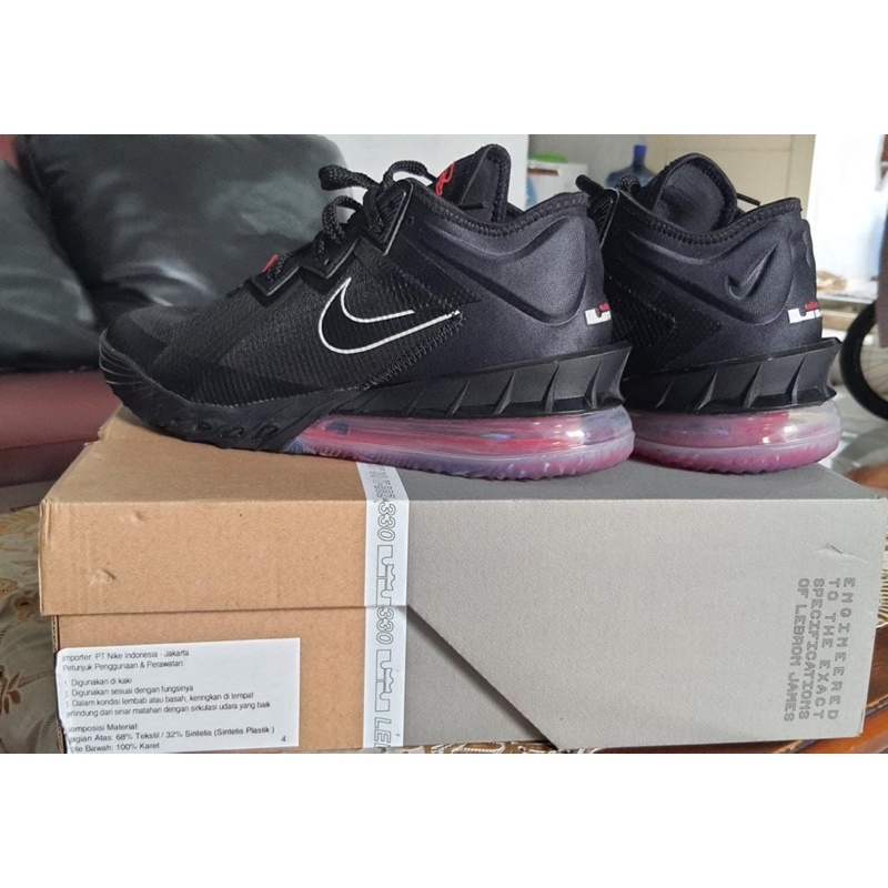 Nike Zoom Lebron 18 Low Black