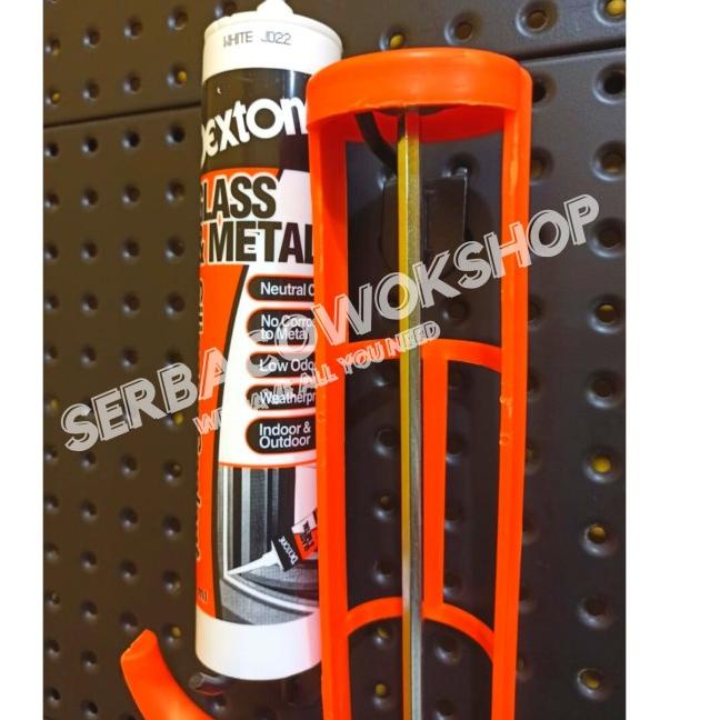 

Dextone Paket Tembakan Tulang Fiber + Lem Sealant Perekat Multi Guna - Black Hitam