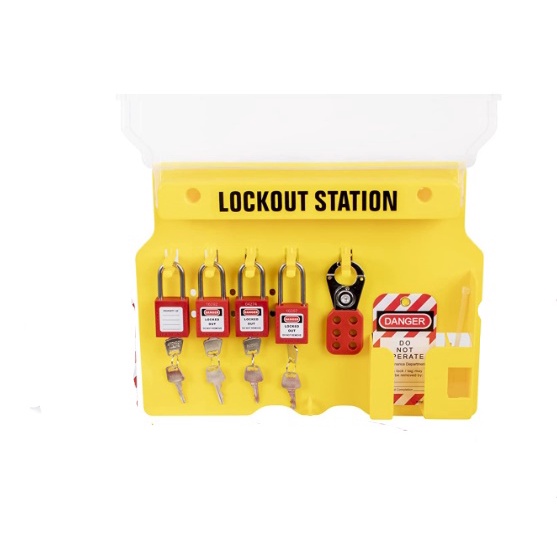 LOTO Station GAH 1482 4 Gembok Complete