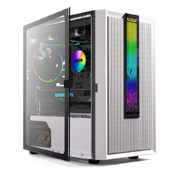 PC RAKITAN GAMING RYZEN 7 5700G | RAM 16 GB RGB | SSD 256 GB | HDD 500 GB |  LED 27 INCH FULLSET