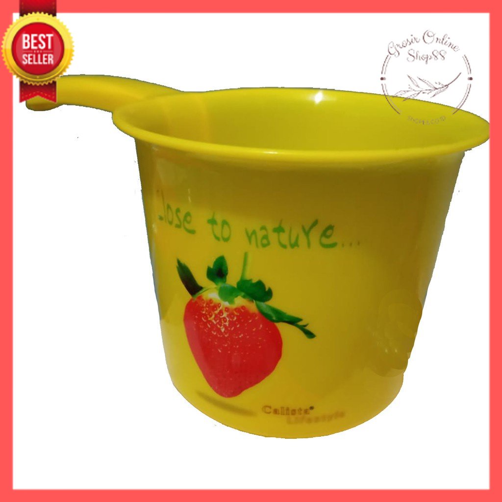 GOS - A311 - Gayung Mandi Plastik Buah Bahan Tebal Kuat Murah Serbaguna /  Plastic Water Scoop Scooper