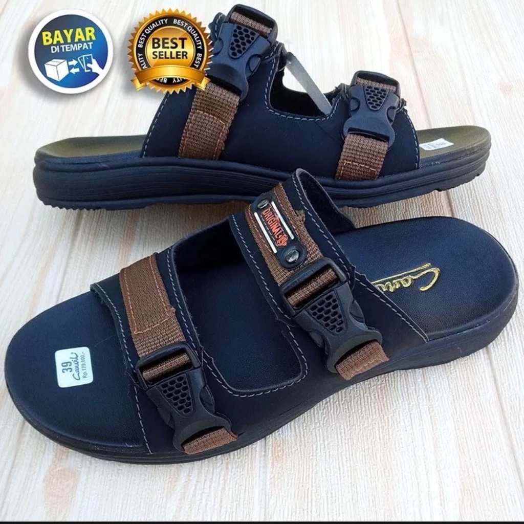 JF168 Sandal Gunung Bisban Carvil - sendal pria dewasa terbaru 2022 - kanvil cowo dewasa - sandal de