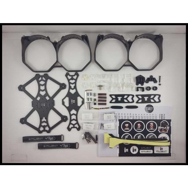 Promo Iflight Protek35 Analog Digital Hd Dji Cinewhoop Frame Kit
