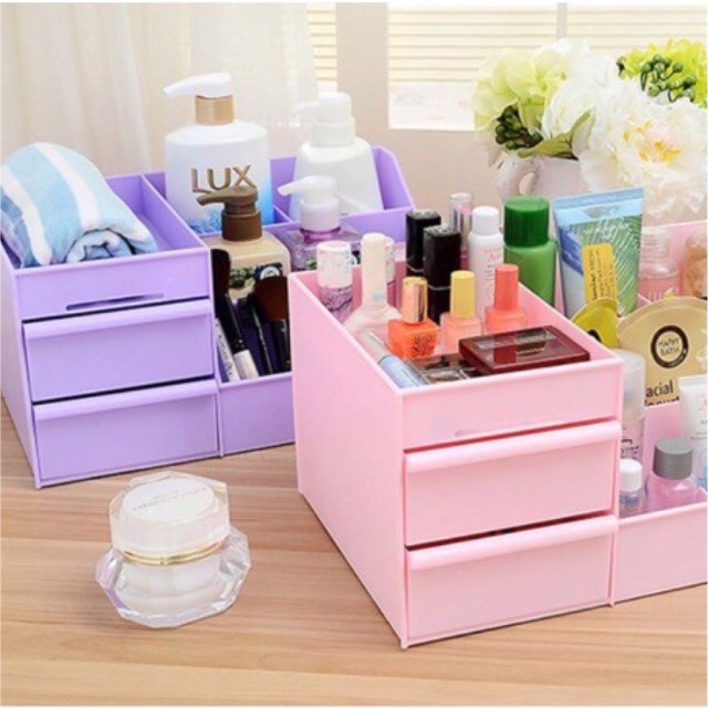 RAK KOSMETIK DOMI DRAWER / KOTAK PENYIMPANAN MAKE UP COSMETIC STORAGE DRAWER BOX / KOTAK MAKEUP LACI RAK