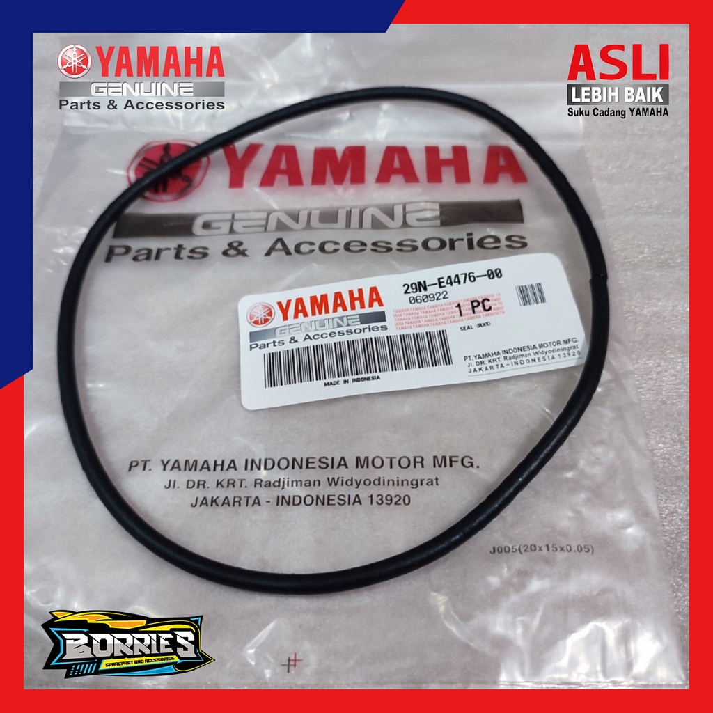 KARET SEAL SIL TUTUP BOX FILTER RX KING ASLI ORI ORIGINAL YAMAHA YGP 29N-E4476-00