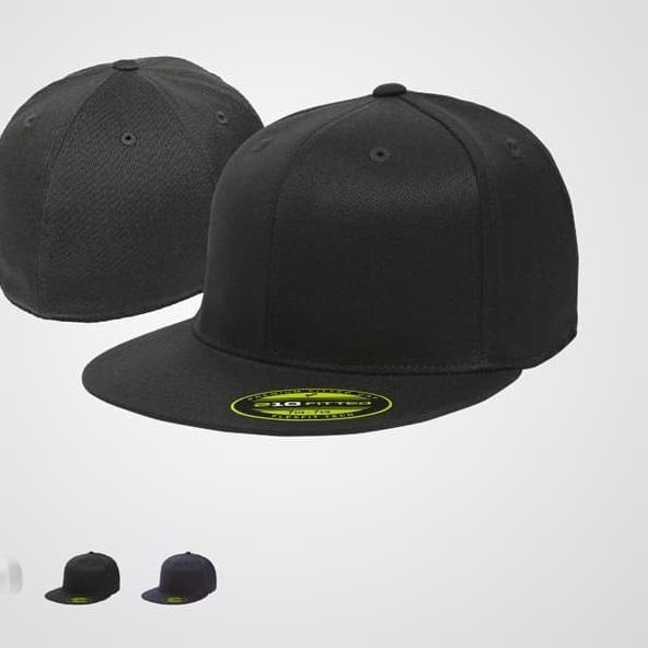 [ORIGINAL FLEXFIT] 6210 Premium 210 Fitted - Putih