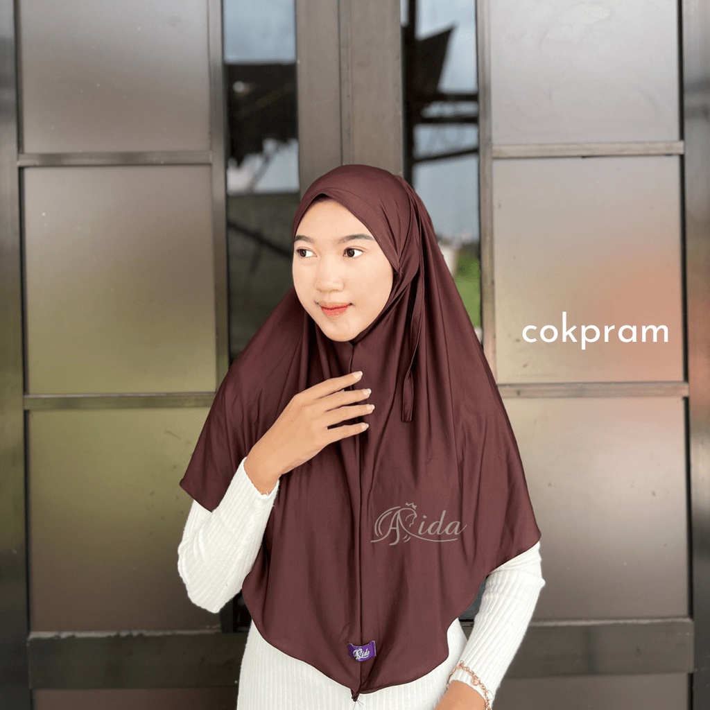 BERGO ALUNA Bergo Maryam Jersey Tali Premium