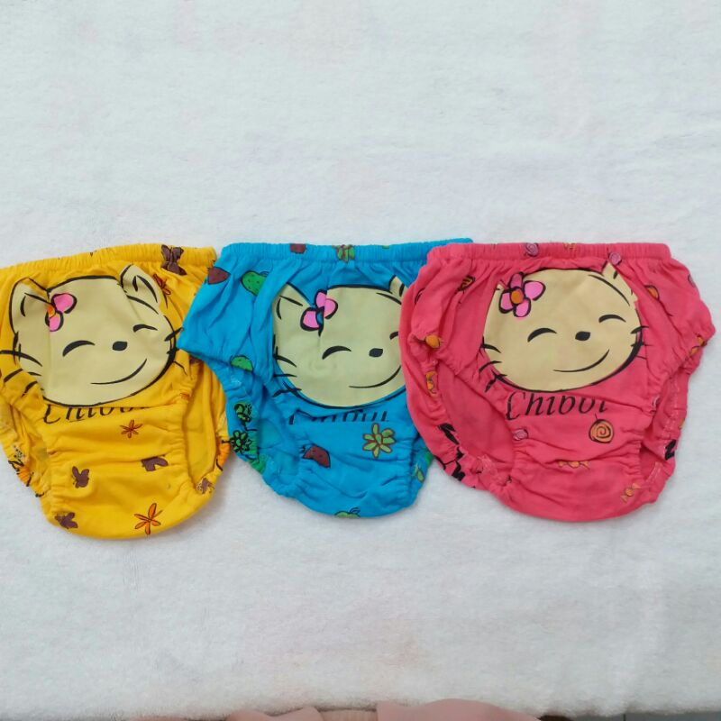 Celana Dalam Anak Cewek 8 - 18 bulan Per 3 Pcs