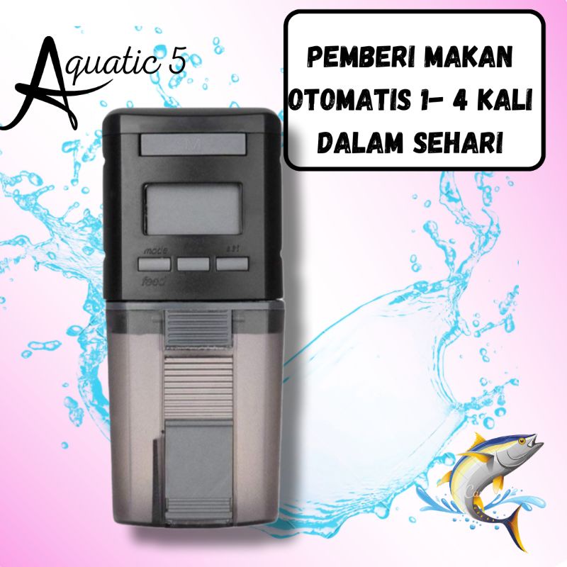 Alat Pemberi Makan Otomatis TOPKA AQUA FEEDER