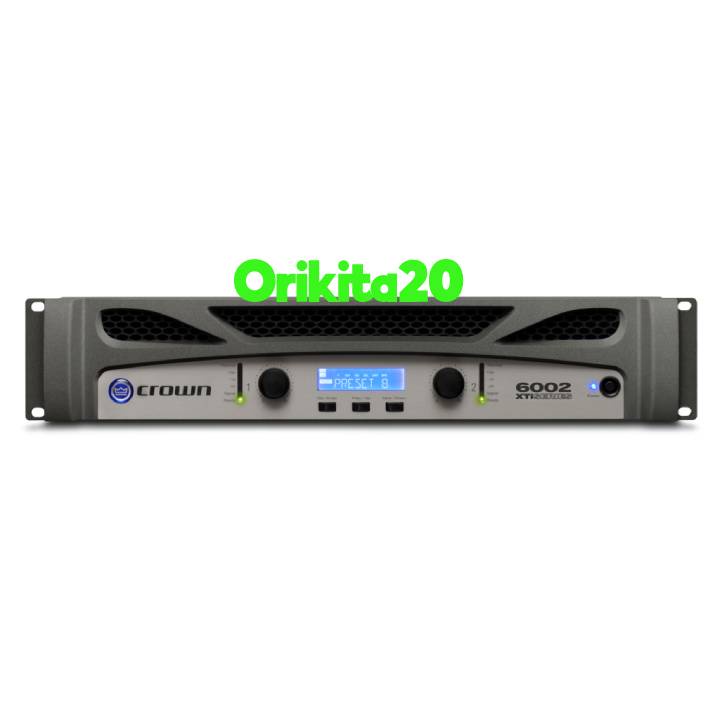 Crown XTi 6002 XTi6002 XTi-6002 2100W 2-channel Power Amplifier