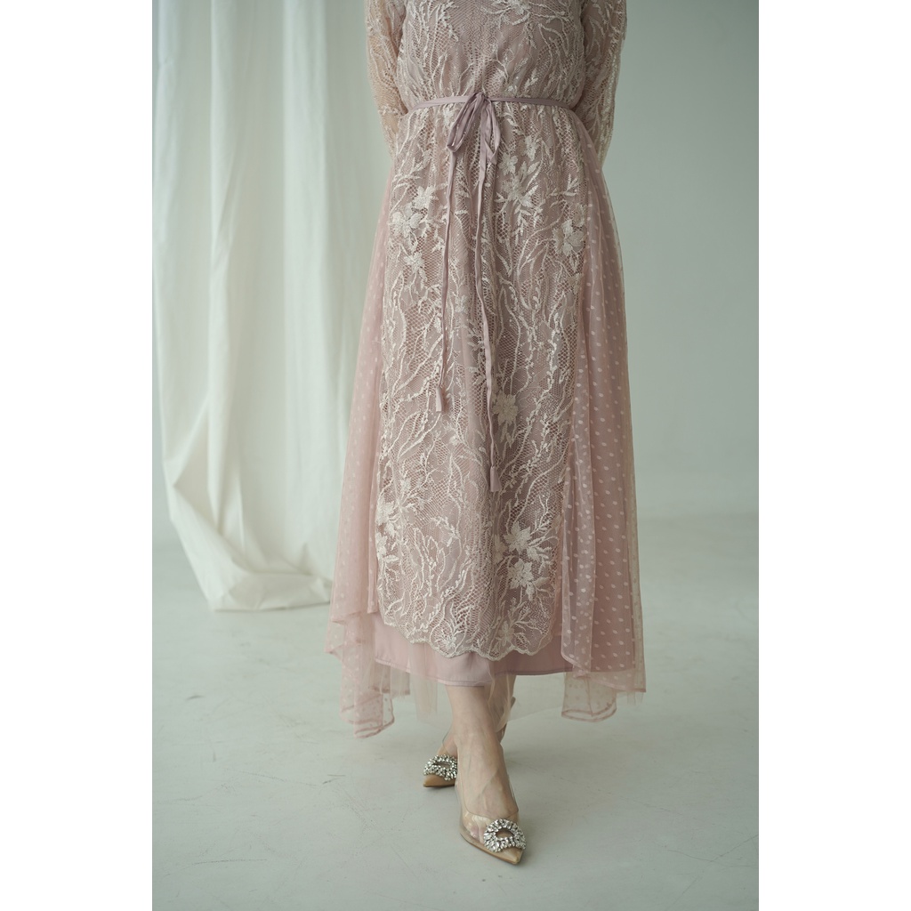 Aura Label - Emery Dress in Pink