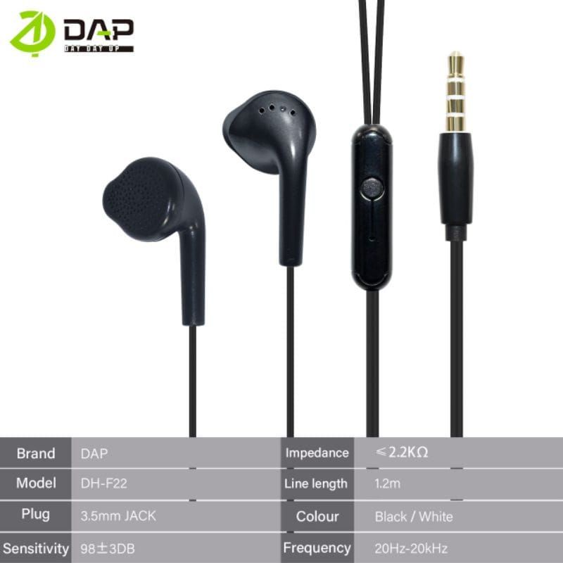 Headset DAP DH-f22 earphone stereo