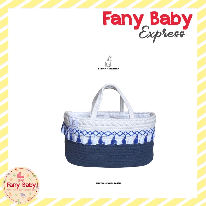 ETHAN + NATHAN ROPE CADDY DIAPER BAG