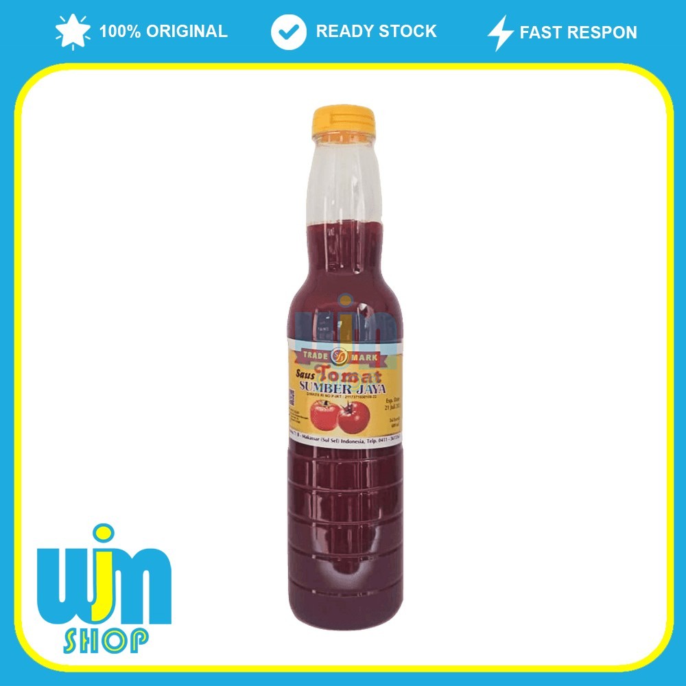 

Saos Tomat Sumber Jaya 600 ml Khas Makassar