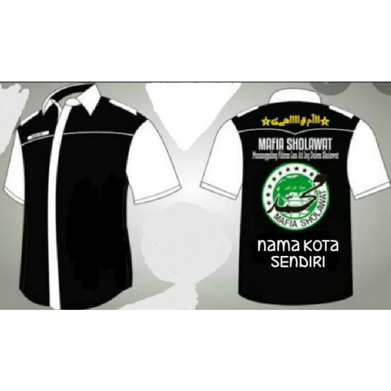 kemeja bordir mafia sholawat