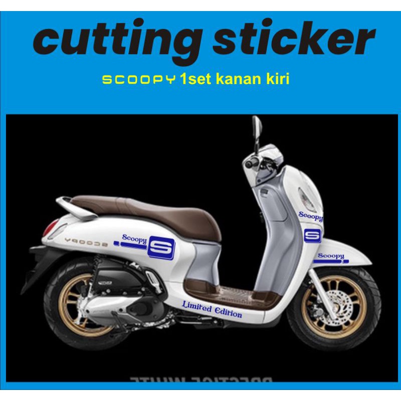 stiker cutting variasi limited edtion scoopy 2020 sampe 2022