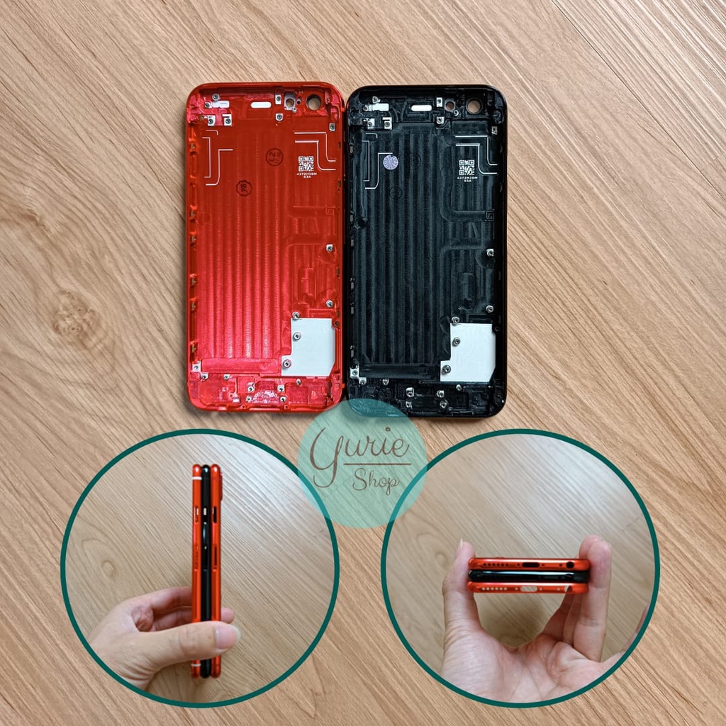 Housing Casing Kesing Back Door Fullset 6G 6S 6S+ To Model 8G X
