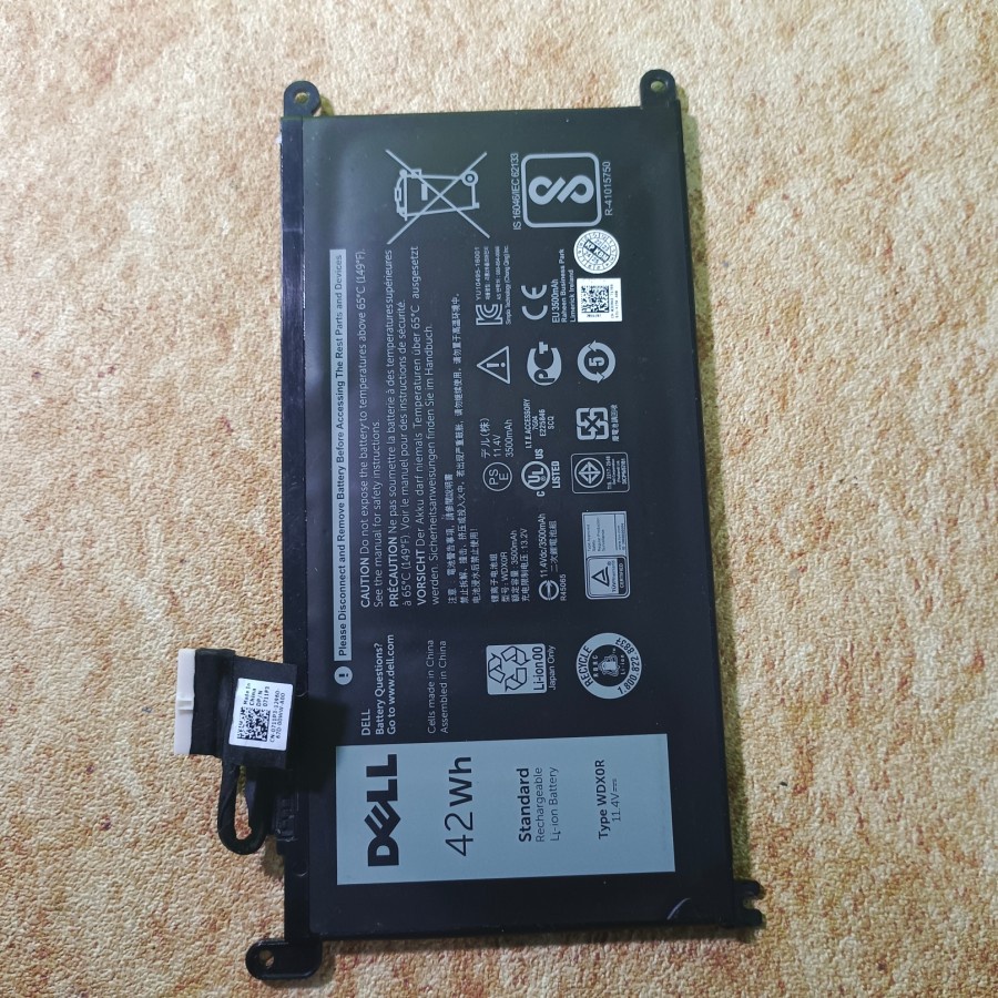 Batre Baterai Internal Laptop Dell Latitude 3379