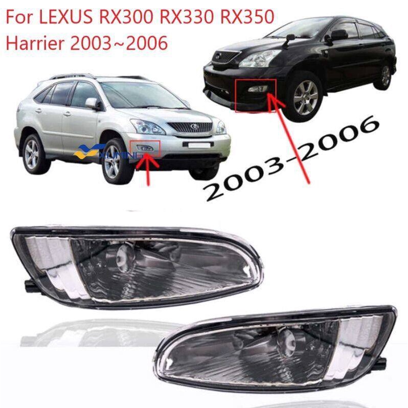 Sepasang Lampu Kabut Bumper Depan Kiri Dan Kanan Untuk LEXUS RX330 RX350 Harrier 2003-821 480 Rxus RX300 RX350-2003 - 820-4806 - 812