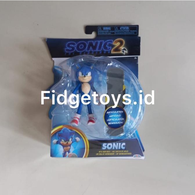 Sonic the Hedgehog 2 The Movie 4" Articulated Action Figure