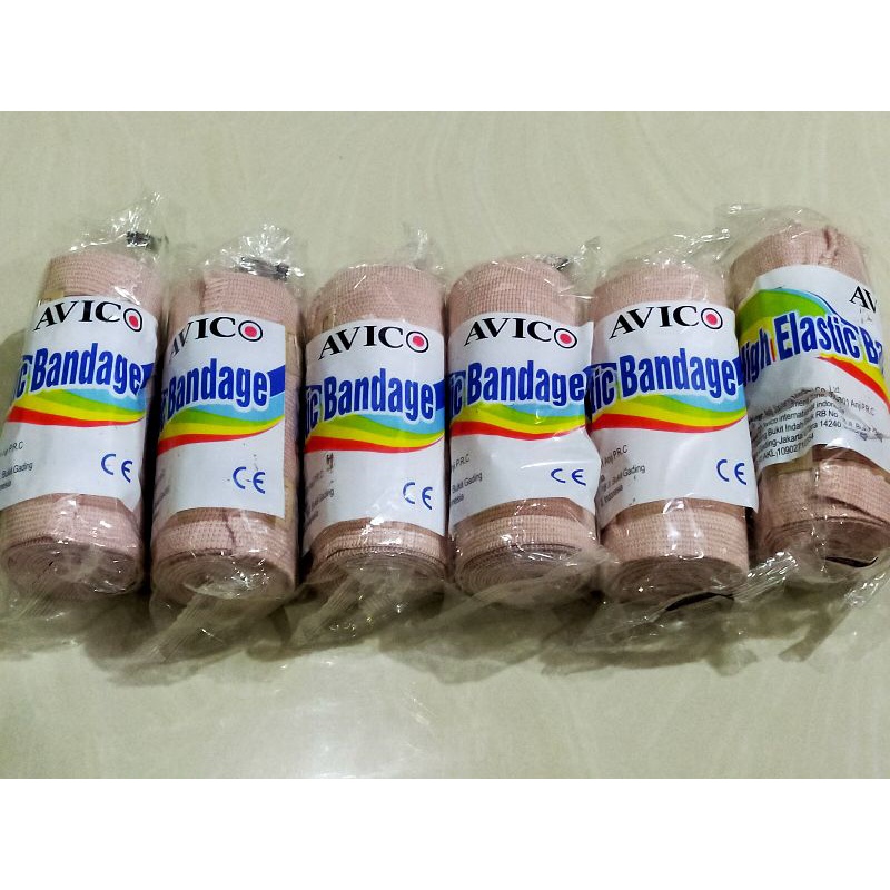 PERBAN ELASTIS BANDAGE/PERBAN TANGAN KAKI TERKILIR 4 INCH