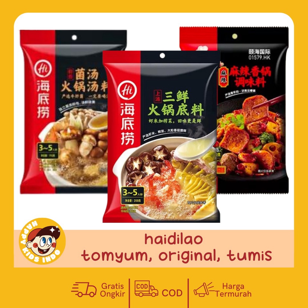 Jual Bumbu Haidilao Bumbu Hotpot Instan Suki Shabu Shabu Instant