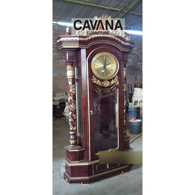 Lemari / Almari Jam Hias Jati Mebel Jepara