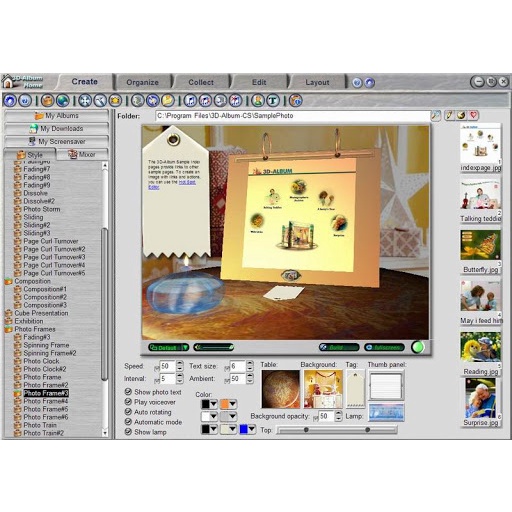 3D Album Commercial Suite 3.30 Full Version Aktif Lifetime Software pengolah foto untuk dijadikan video atau slide