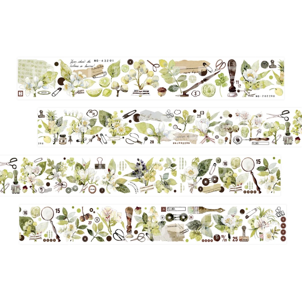 

Berry Calendar 150cm Washi Sampler