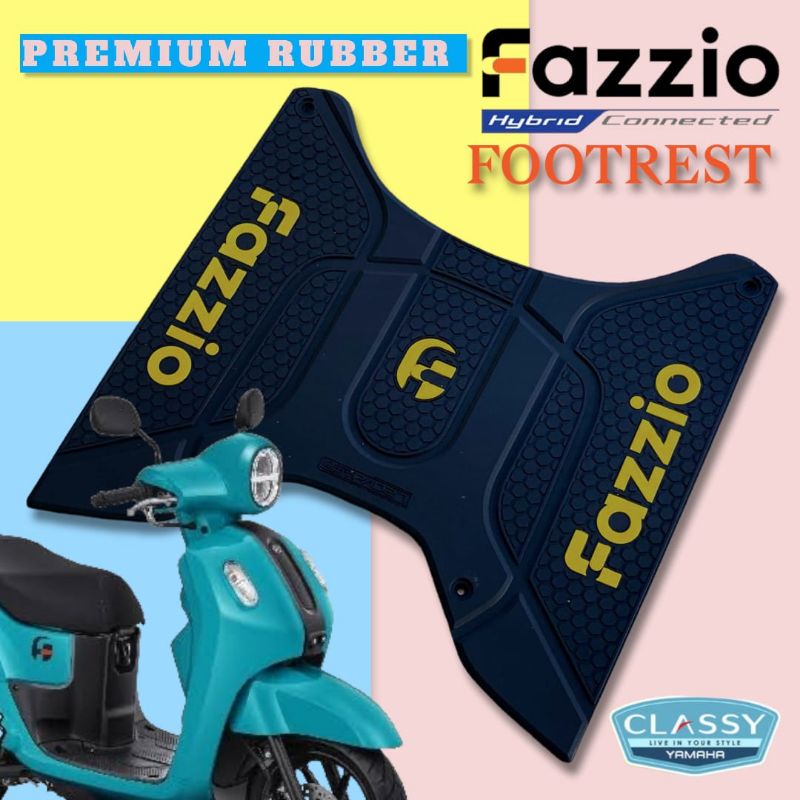 Motopad27 Karpet Fazzio Bordes Fazzio Pijakan kaki Fazzio Full Karet Premium