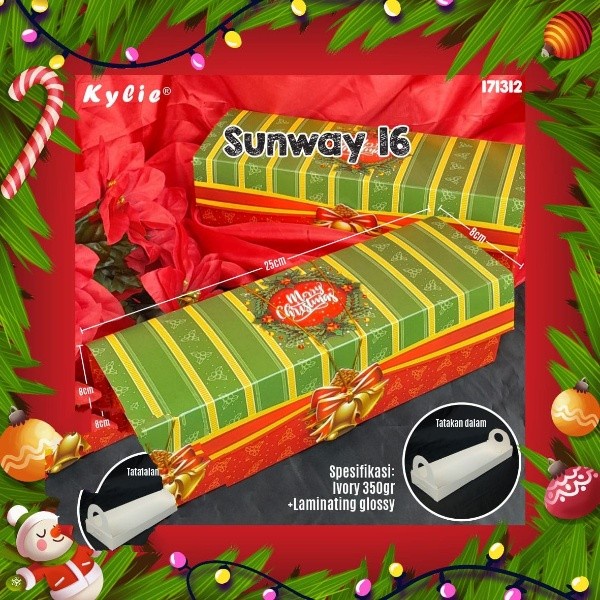 

((((()paling dicari] Box Kue Natal / Box Kotak Christmas / Box Hampers