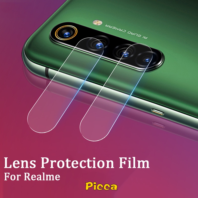 Realme C55 C12 10 PRO 9i C25Y 9i C11 C35 C30 C15 C2 C3 C17 C33 C20 C20A C11 C21 C21Y C25S C25 6 5 5I 5S 6I 7 7I 8Pro Lensa Film Transparan Sticker Kamera Pelindung Tempered