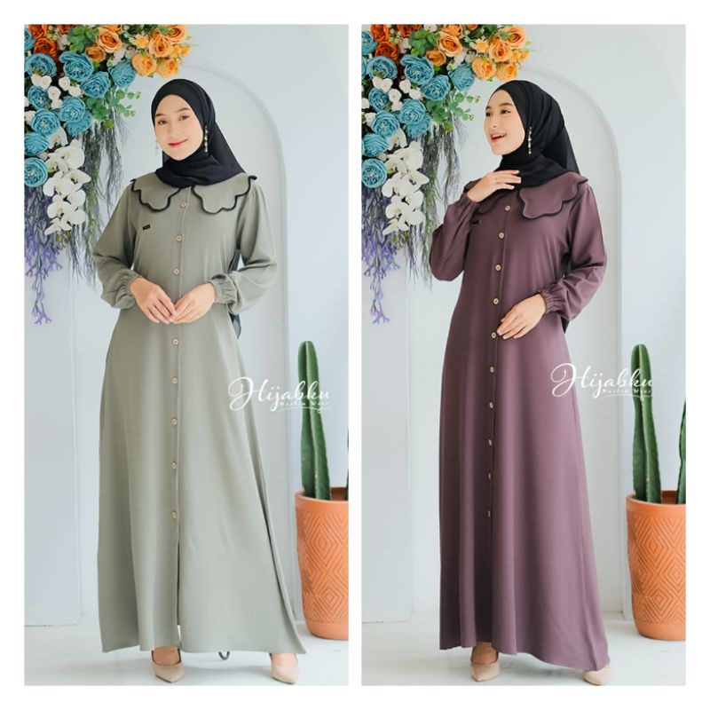 Samira Dress Terbaru Ori By Hijabku