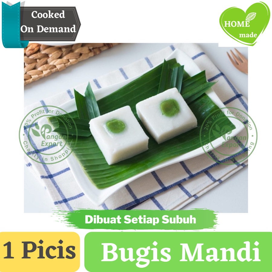 

Bugis Mandi Pack , Jajanan Pasar Homemade