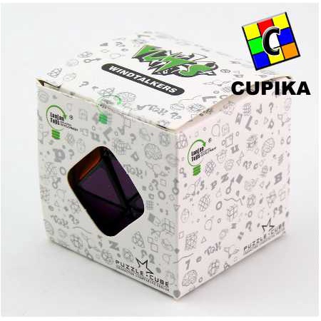 Rubik Pyraminx doubel atas bawah Pyraminx Blackbase Original Piramid