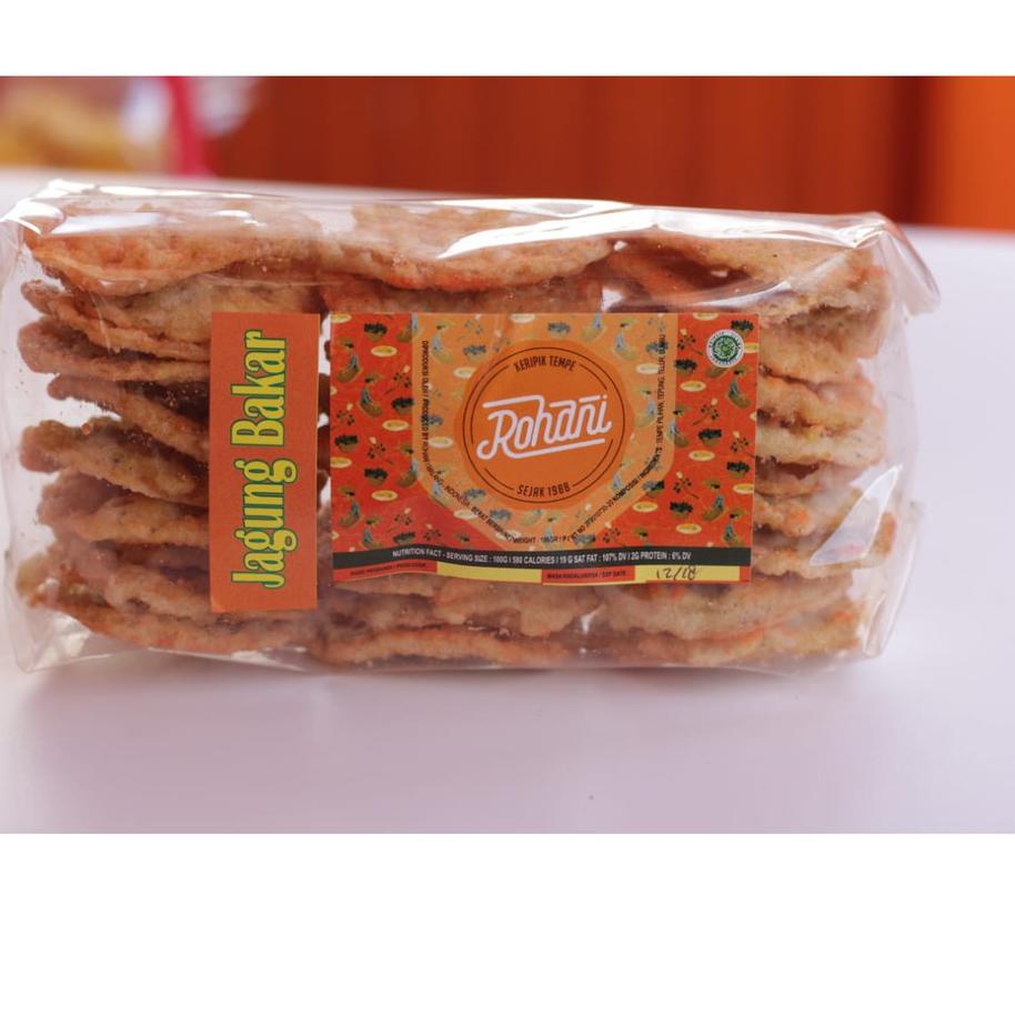 

ゕ Keripik Tempe Malang ROHANI Original Aneka Rasa 165GR ギ