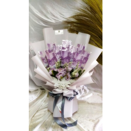 

BUKET UANG UNTUK HADIAH WISUDA ULANG TAHUN DLL (SUDAH TERMASUK UANG)
