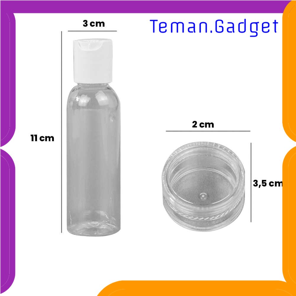 TG-TRV MUQGEW Botol Travel Size Liquid Bottle Pack 6 PCS - SV1