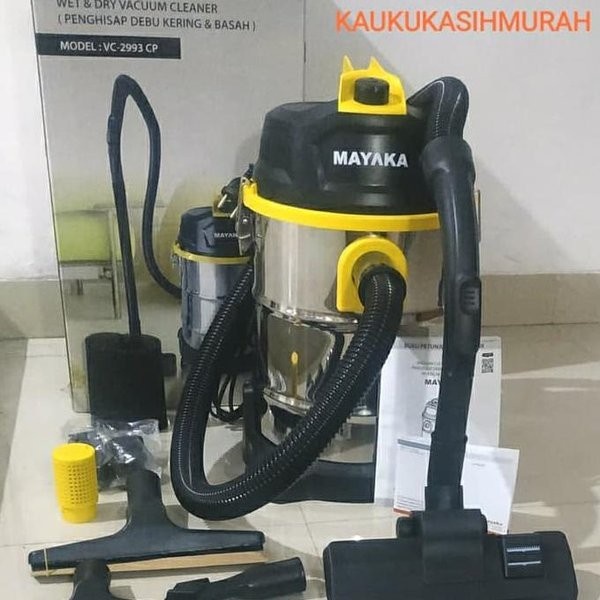 MAYAKA VC 2993 CP Vacum Cleaner Utk Basah Dan Kering / Wet And Dry