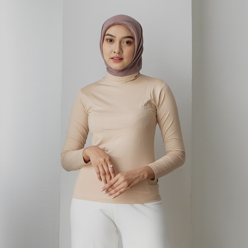 Manset Turtleneck ILLORI Size Lengkap | Dalaman Baju Wanita Murah | Manset Pria Olahraga