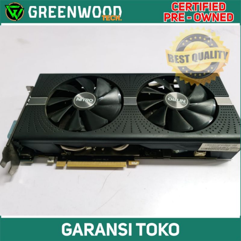 VGA AMD Radeon RX 580 4GB 256 bit GDDR5 diatas gtx 1050 ti