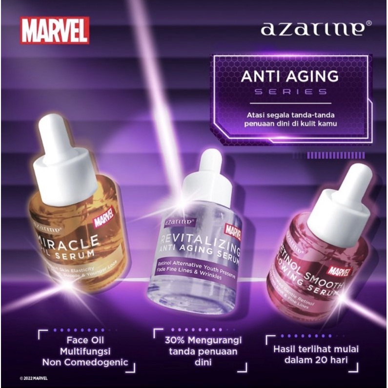 Azarine Super Hero Series Serum X Marvel Collaboration 20ml