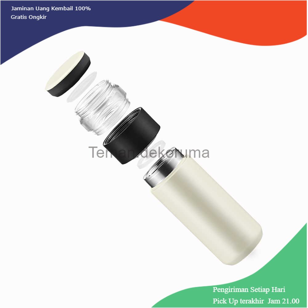 TD - PR Funjia Home Botol Minum Thermos Penyaring Teh Tea Infuser 520ml