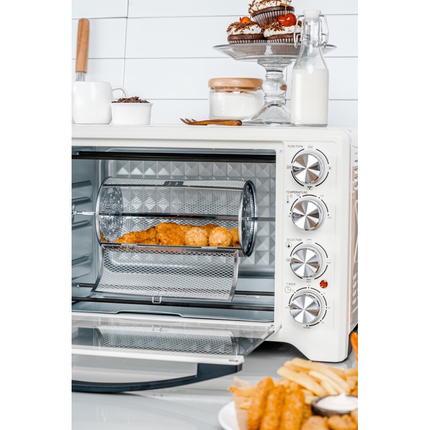 Oven Listrik Ecohome Platinum EOP 888 Kapasitas 38 Liter Low Watt - Garansi Resmi