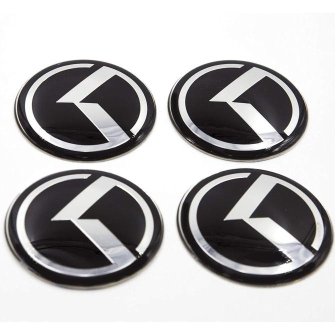 59Mm Emblem New Kia Baru K Logo Timbul Dop Velg Sportage Picanto Rio
