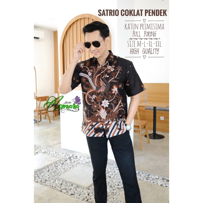 SATRIO COKLAT ASMARA BATIKSOLOAMANAH KEMEJA BATIK PRIA SOLO LENGAN PENDEK PANJANG LAPIS FURING ATASAN PREMIUM MODERN KATUN HALUS KATRESNAN UNGU KEMBANG BIRU ANGGORO WHITE COFFE LAYUNG MERAH WIRAYUDA HITAM BRAMANTYO BIRU MERAH PUTIH KUNING KEMBANG PAGER