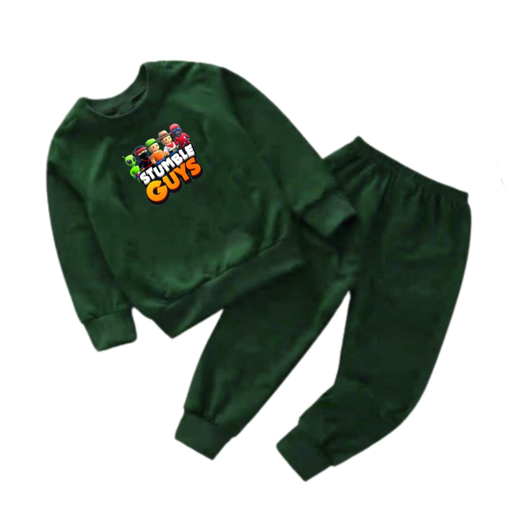 Setelan Anak Sweater Stumbel Crewneck/one set/ Sweater + Celana